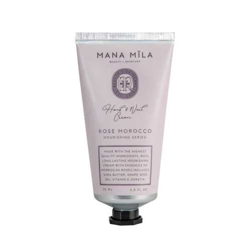 Mana Mila - Hand & Nail Cream -  Rose & Morocco