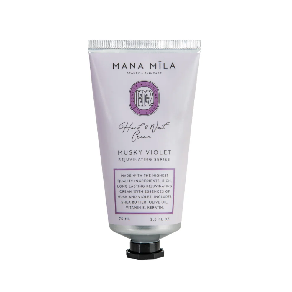 Mana Mila - Hand & Nail Cream - Musky Violet