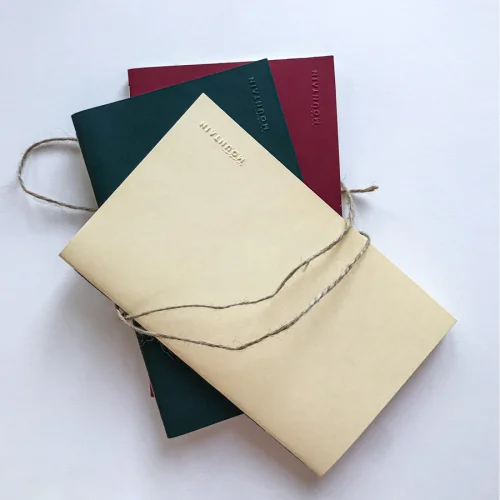 Paper Mountain - Set of 3 The Naked Midi Notebook