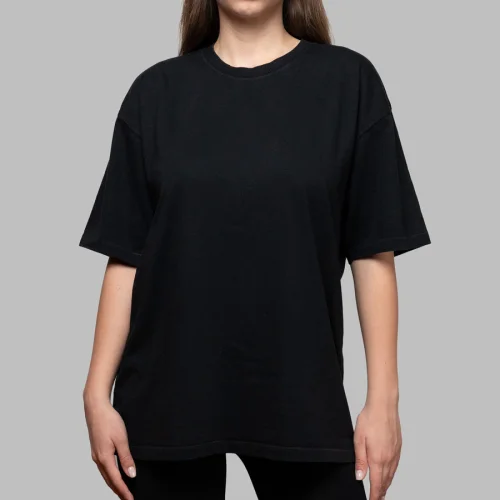First Of All - Black Basic T-shirt