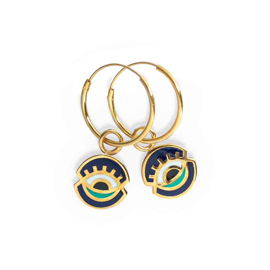 Universe Hoop Earrings