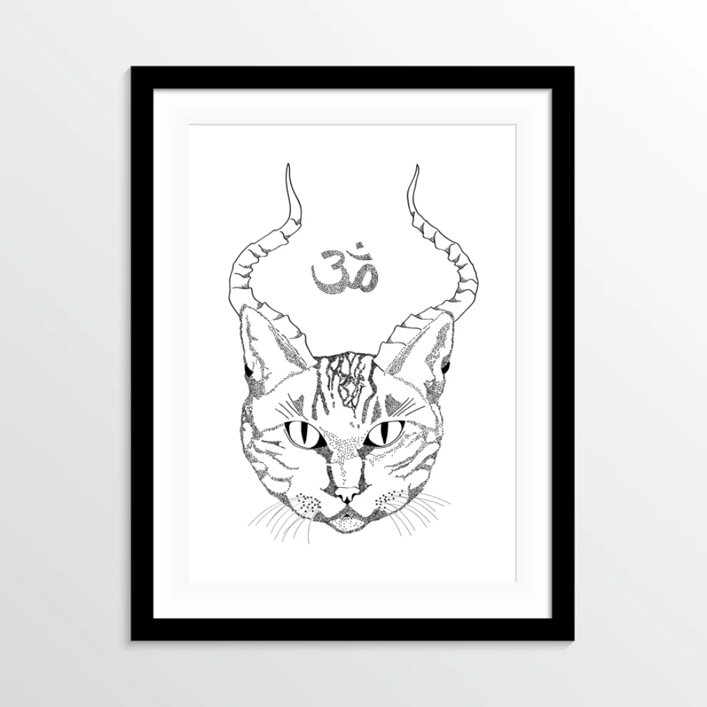 Helal Merch - Purrfound Poster