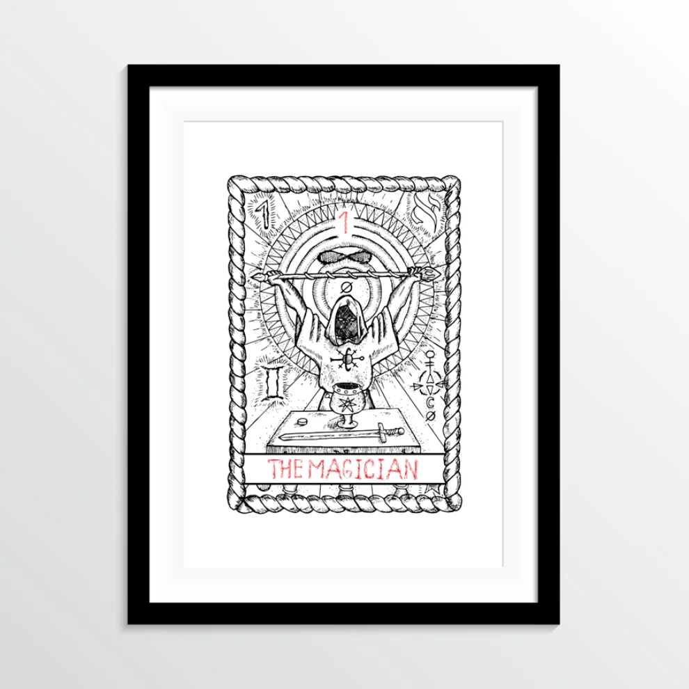 Helal Merch - Major Arcana Poster