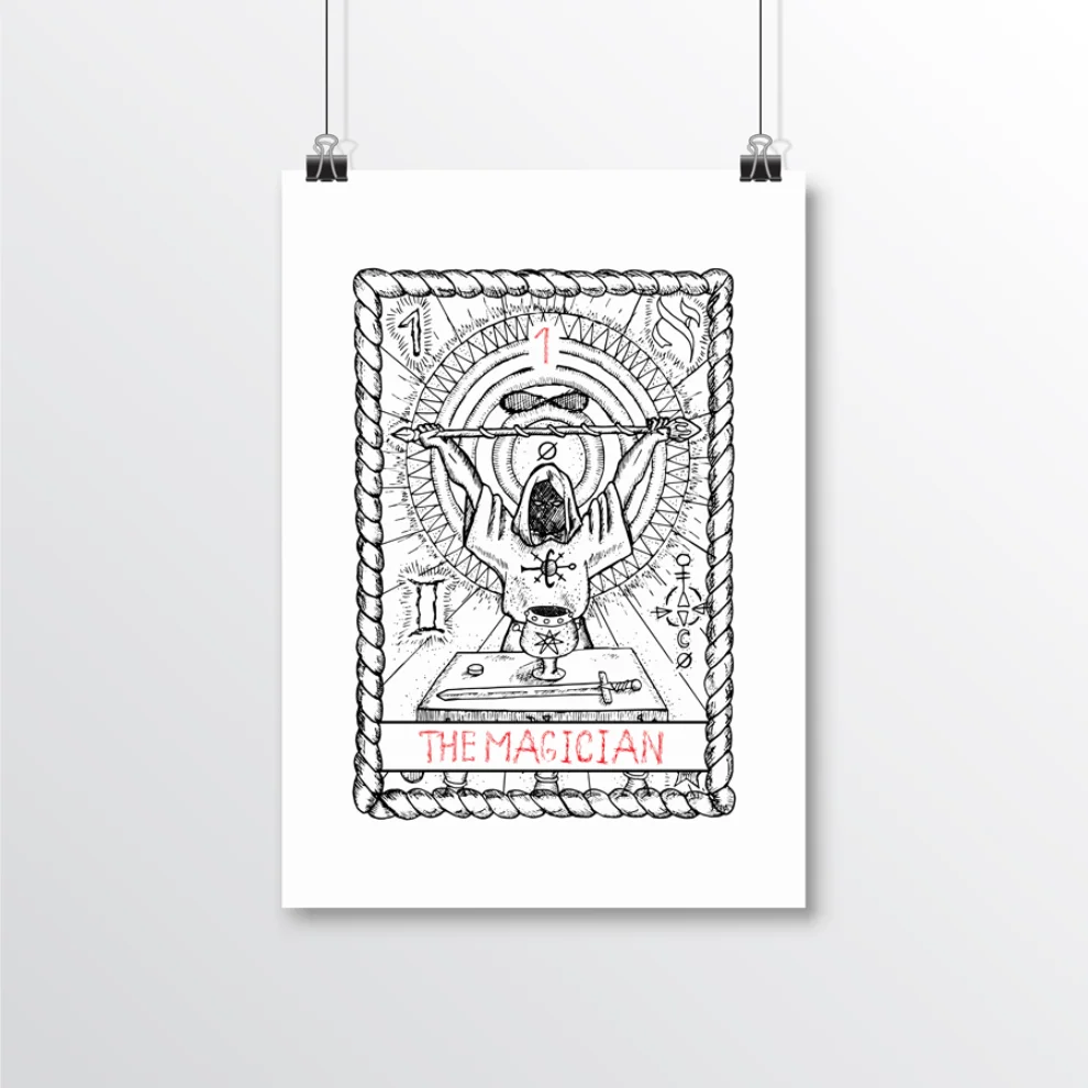 Helal Merch - Major Arcana Poster