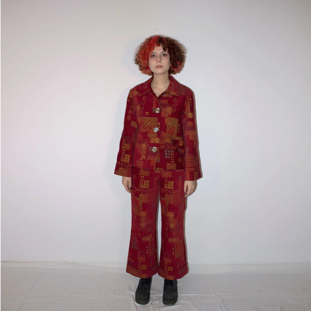 Atelier Tenera - Molly Funky Reddish Ceket 