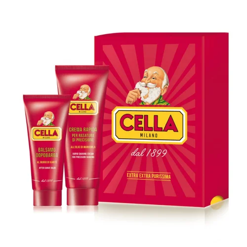 Cella - Milano Shaving Cream & After Balm Gift Set