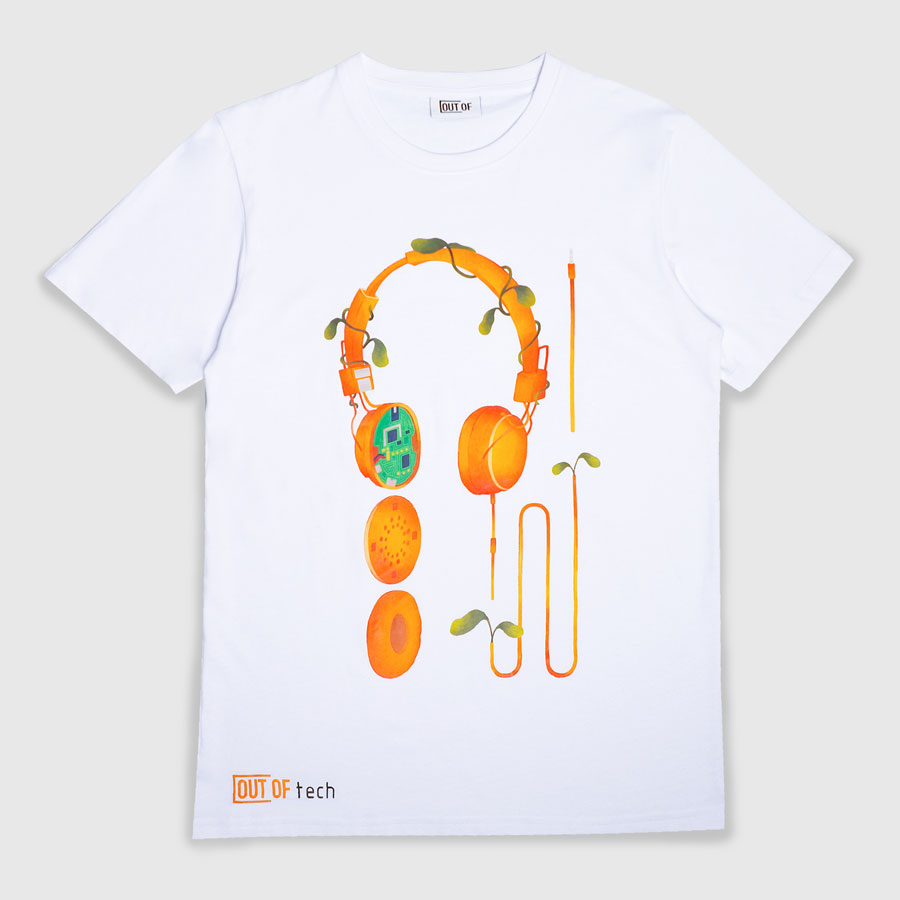 Headphone Unisex Tshirt