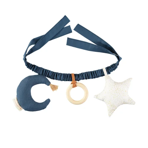 Nobodinoz - Star And Moon Pram Chain