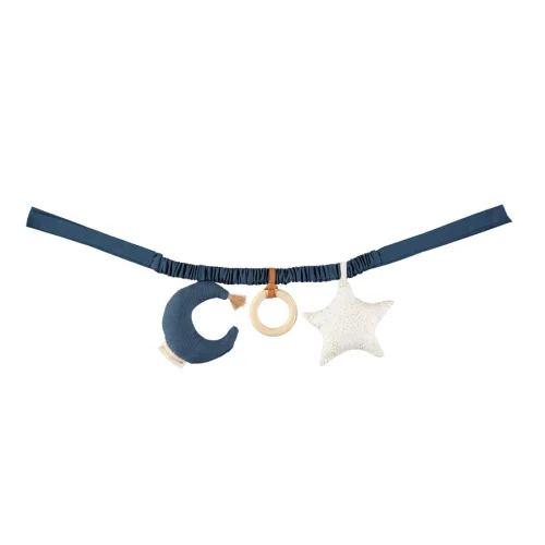 Nobodinoz - Star And Moon Pram Chain