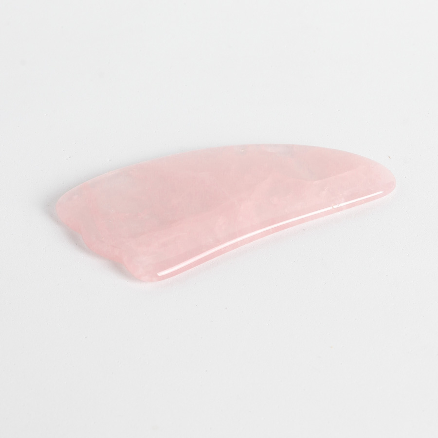 Rose Quartz Gua Sha Massage Tool