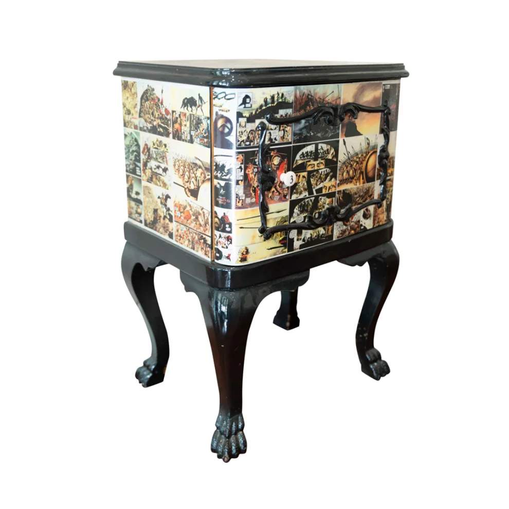 Upcycle Design by Ali Semiz - Spartan Nightstand