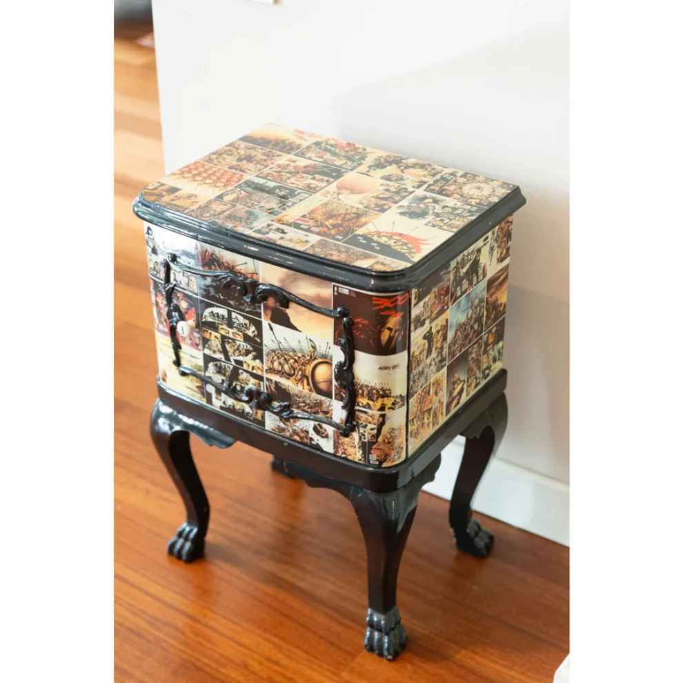 Upcycle Design by Ali Semiz - Spartan Nightstand