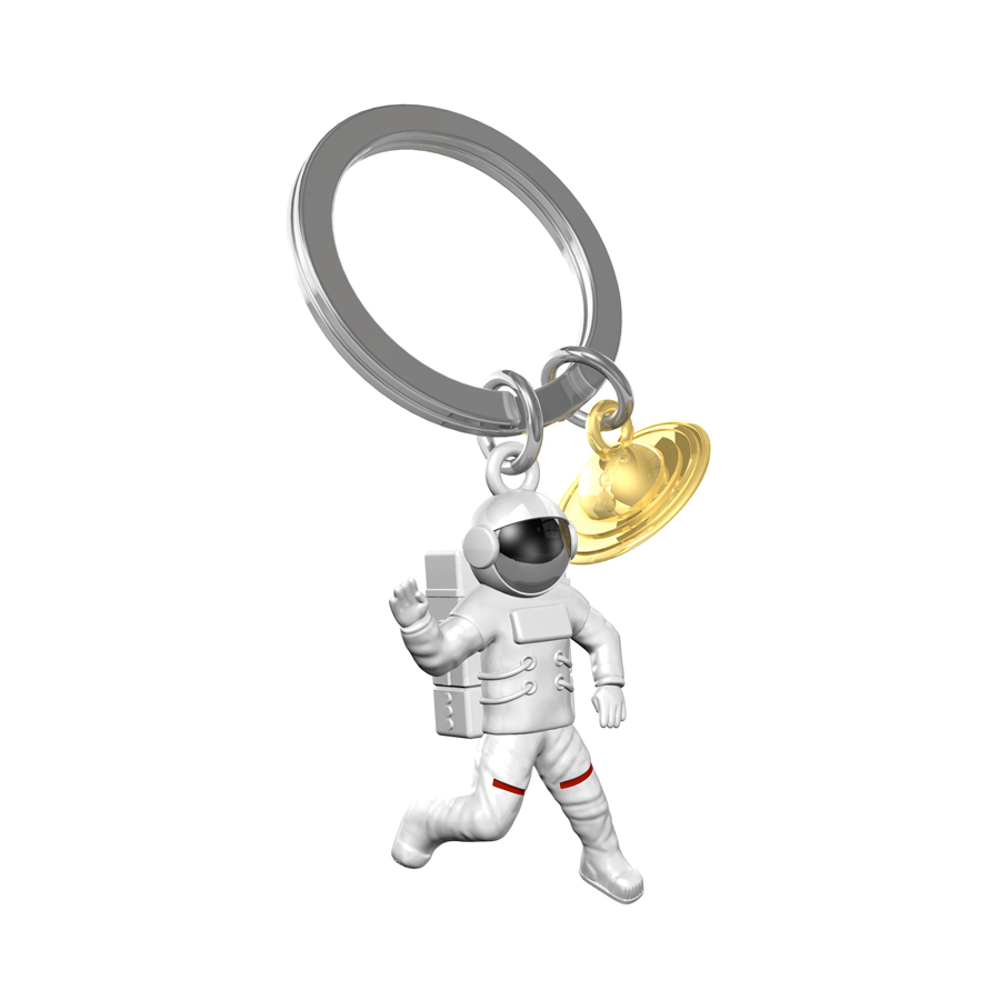 Astronaut & Saturn Keyring