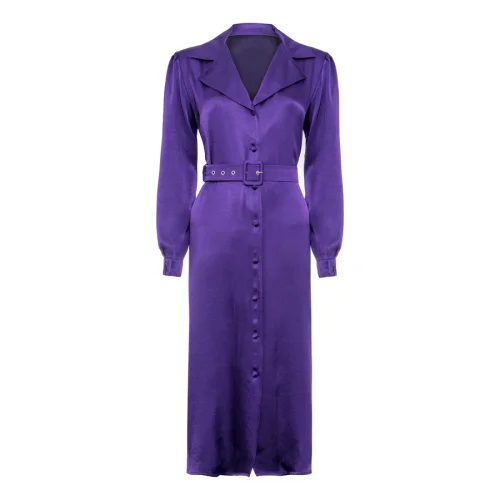 Simple Favor - Long Sleeve Shirt Dress