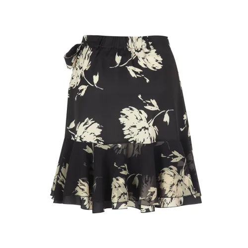 Luxez - Gia Ruffle Satin Skirt