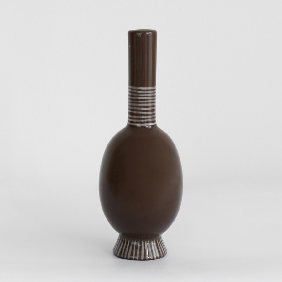 Simple Series Dark Brown Vase