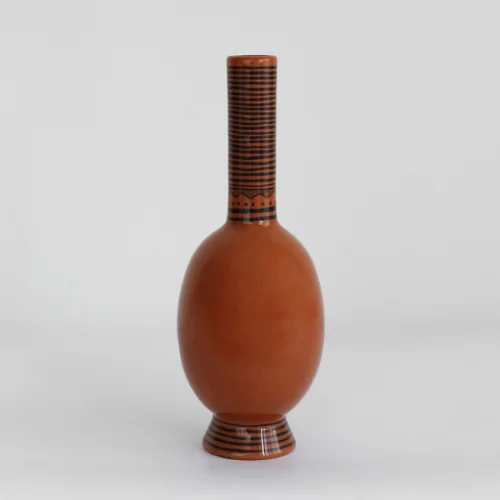 Dodo Seramik Atölyesi - Simple Series Brown Vase