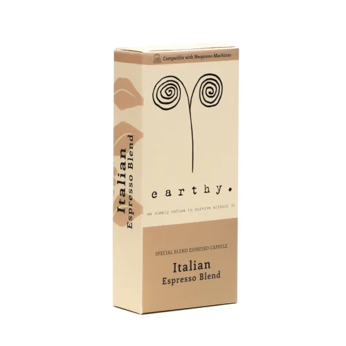 Earthy - Italian Blend Espresso Capsules  - Moderate Intensity