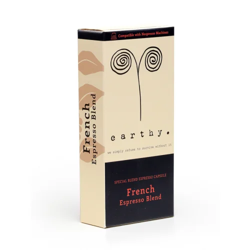Earthy - French Blend Espresso Capsules - High Intensity