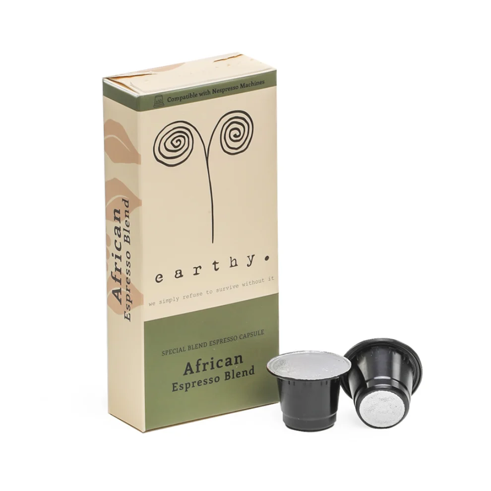 Earthy - African Blend Espresso Capsules - Low Intensity