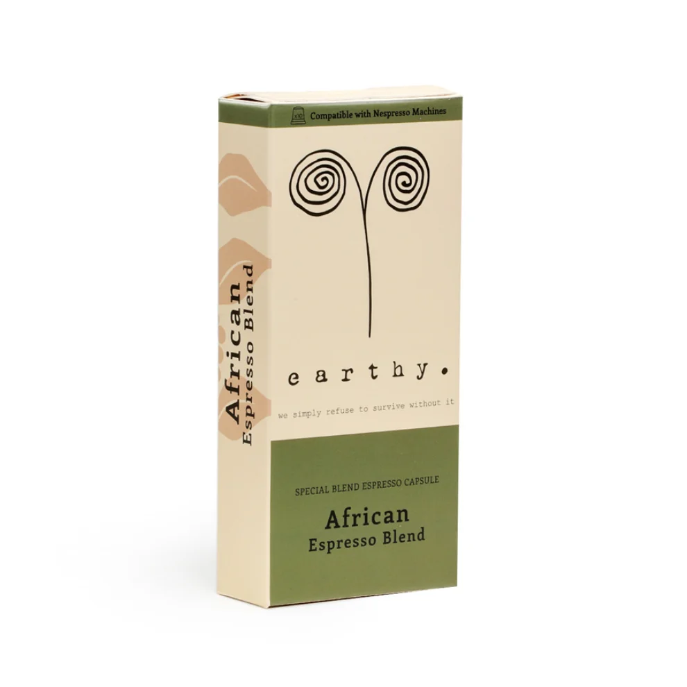 Earthy - African Blend Espresso Capsules - Low Intensity