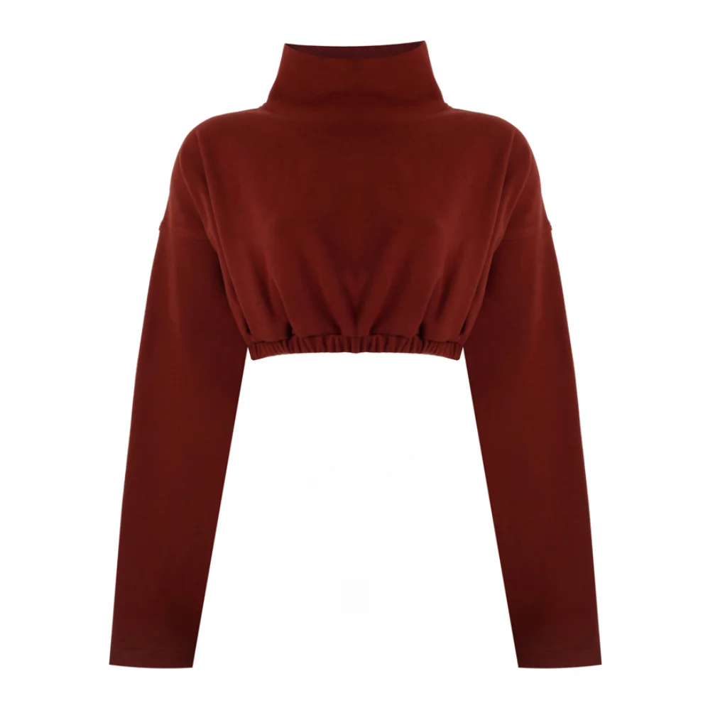 Jorah Closet - Methu Polo Neck Crop - Top