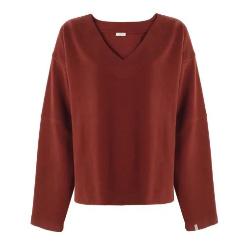 Jorah Closet - Methu V-Neck Oversize Sweatshirt