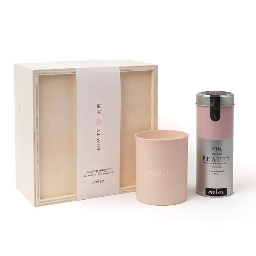 Melez Tea - Beauty Candle & Tea Set