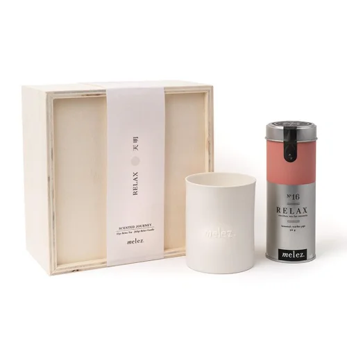 Melez Tea - Relax Candle & Tea Set