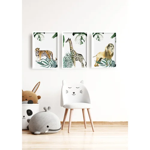 Atelier I 2n - Giraffe Safari Series Poster