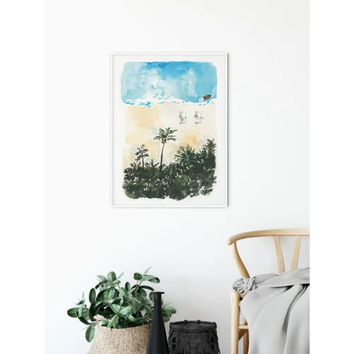 Atelier I 2n - Beach Series No 3 Poster