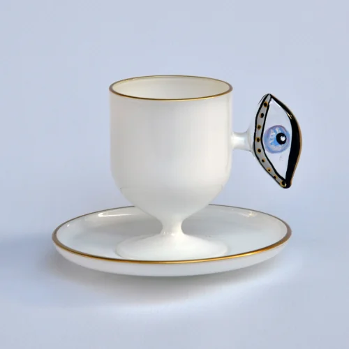 Martius - Eye Coffee Cup And Saucer