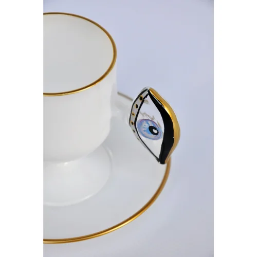 Martius - Eye Coffee Cup And Saucer