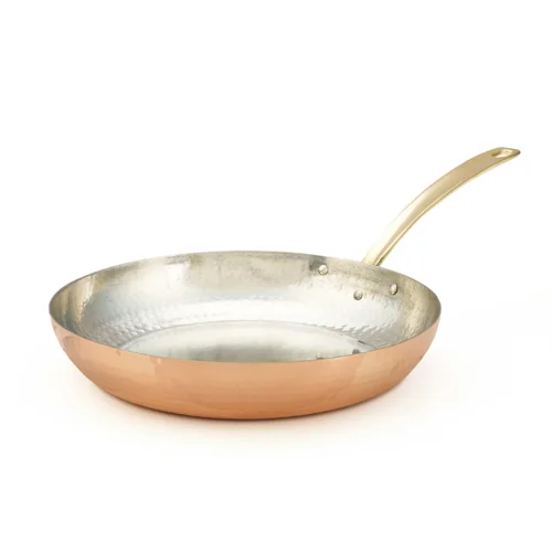 Coho Objet	 - Elegant Copper Hammered Chef Pan