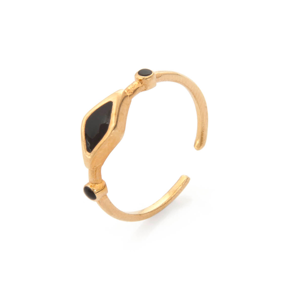 Petite Noir Ring