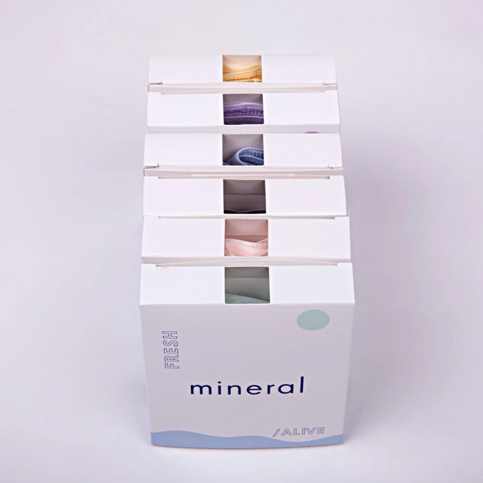 Mineral - Organik Bikini Alt 6'lı Combo Paket