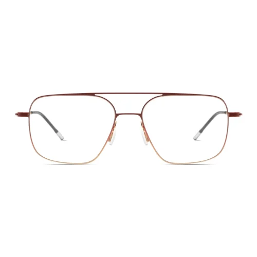 Komono - Eddie Burgundy Rose Gold Unisex Screen Glasses