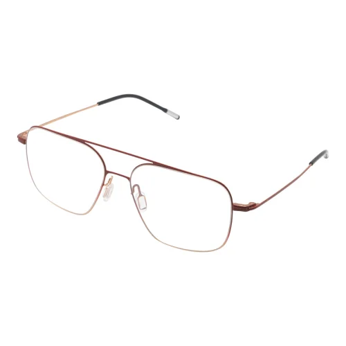 Komono - Eddie Burgundy Rose Gold Unisex Screen Glasses