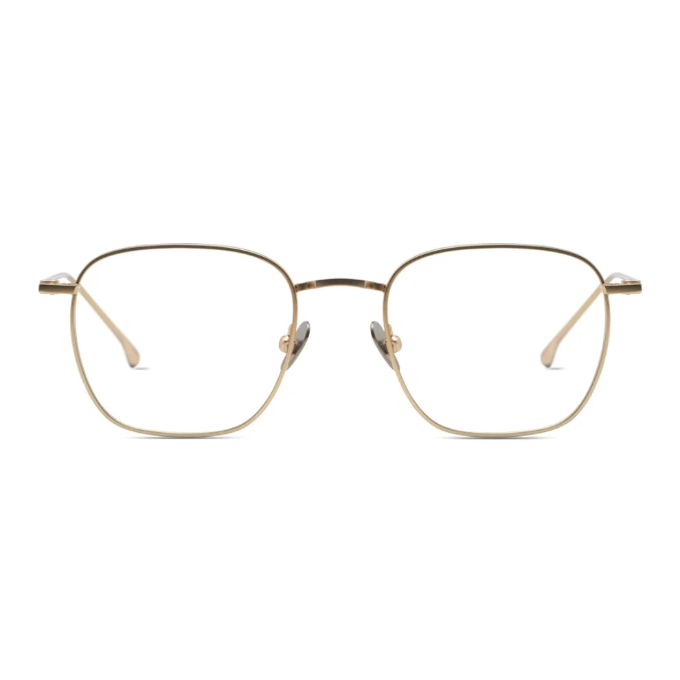 Komono - Oscar Slim White Gold Unisex Screen Glasses