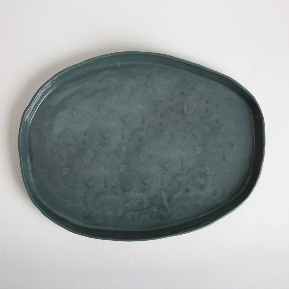 Muj Design - Dantel Oval Plate