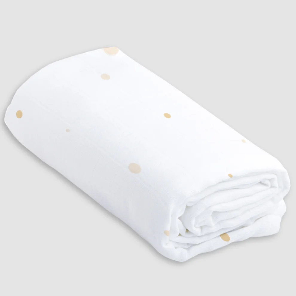 Bebek ve Herşey - Love Dots / Picky Baby Single Organic Muslin