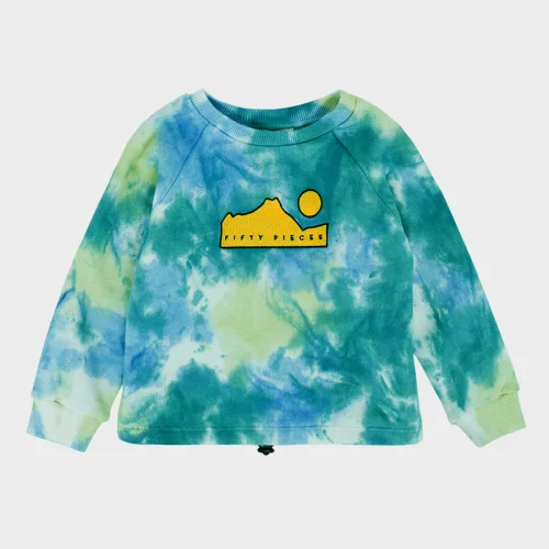 Fifty Pieces - Kids Tie-Dye Sweatshirt