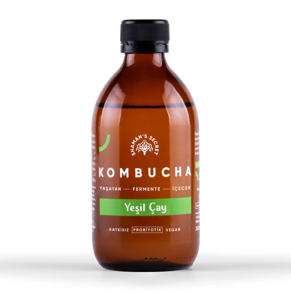 Shaman's Secret - Kombucha -  Green Tea Set of 4