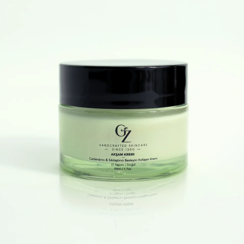 G&Z Organic Cosmetic - Vegan Gece Kremi Anti-Aging Kollajen