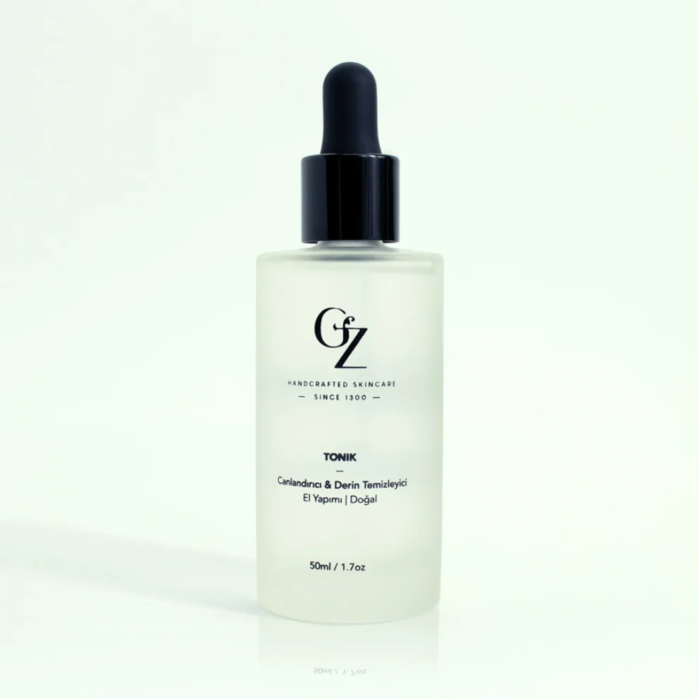 G&Z Organic Cosmetic - Vegan Yüz Canlandırıcı ve Derin Temizleyici Tonik