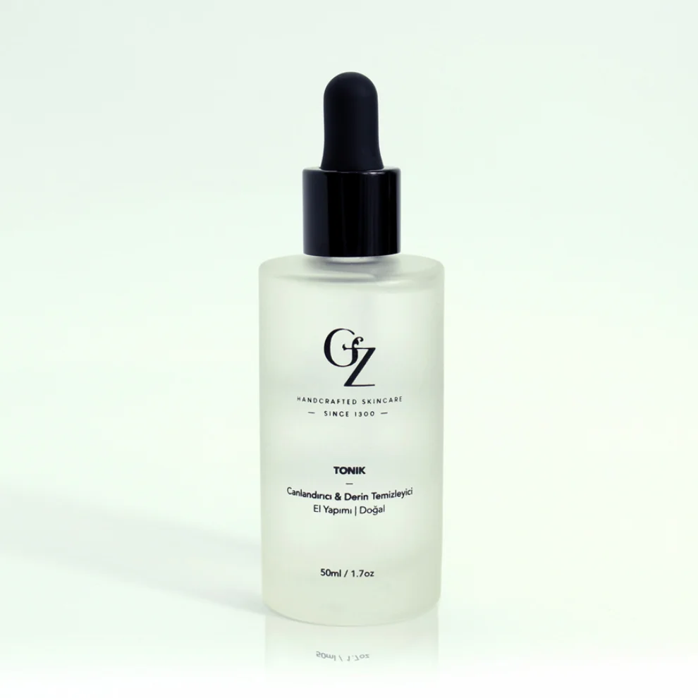 G&Z Organic Cosmetic - Vegan Yüz Canlandırıcı ve Derin Temizleyici Tonik