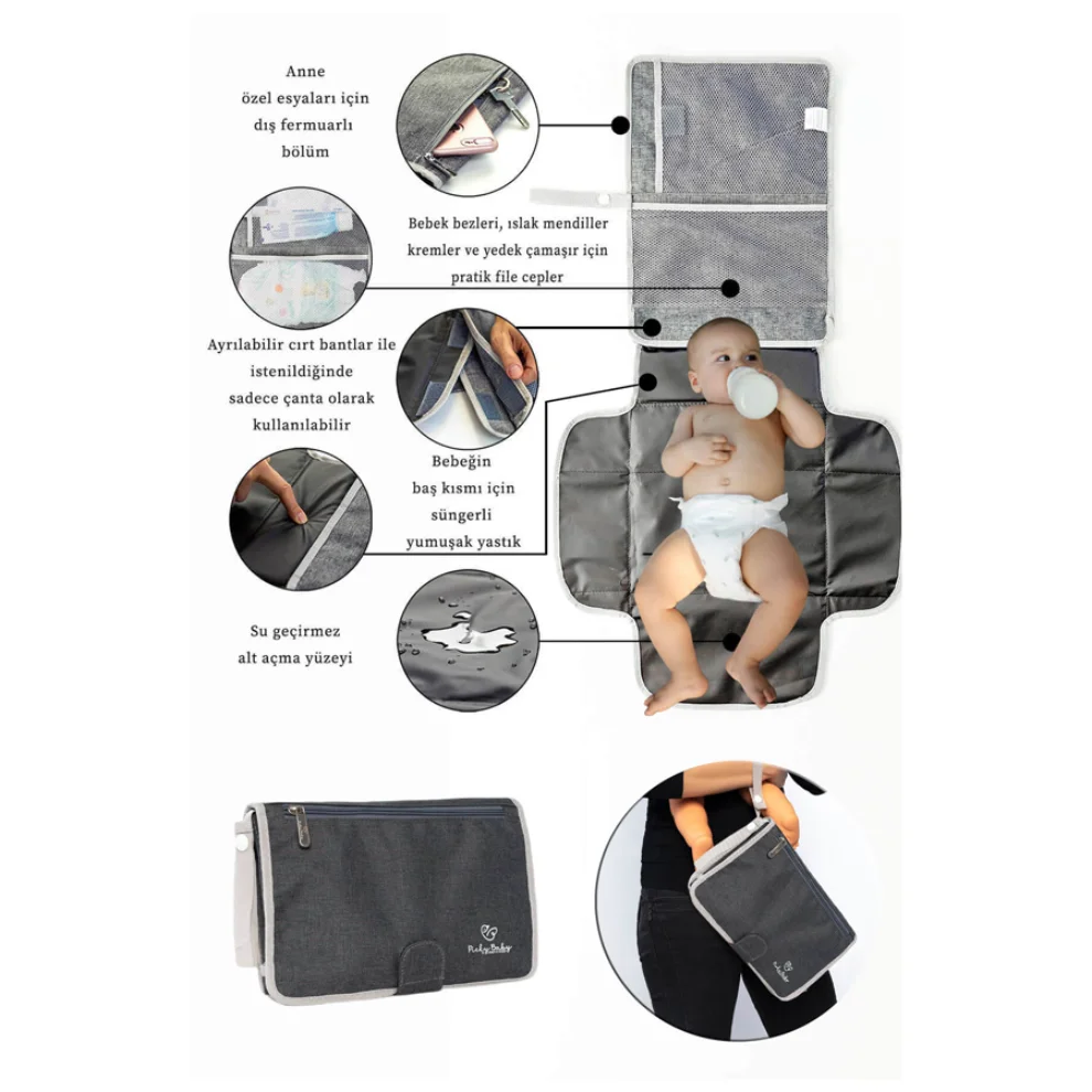 Bebek ve Herşey - Picky Baby Bottom Opening Care Bag