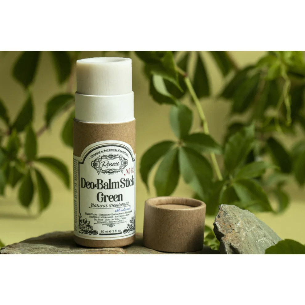Rosece - Doğal Deodorant / Deo Balm Stick Green