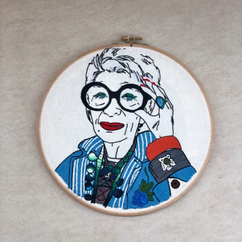 loopemb. - Iris Apfel Kasnak