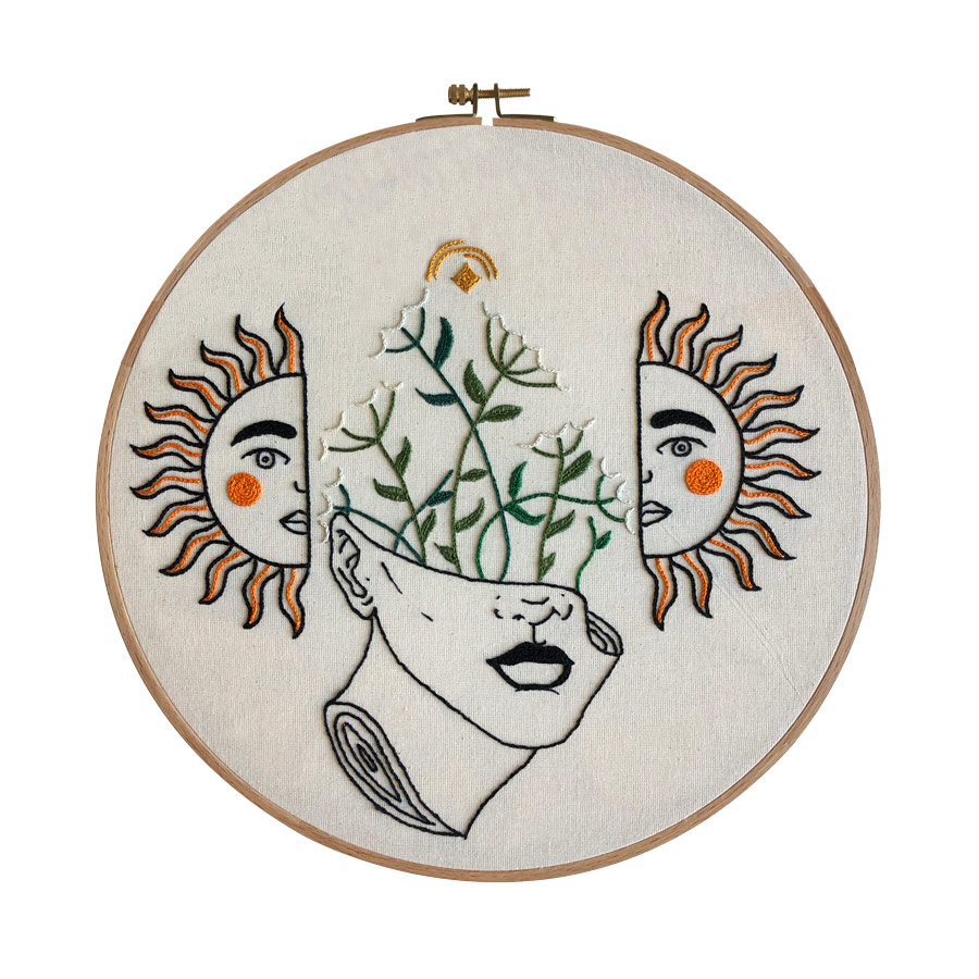 Sun Girl Hoop